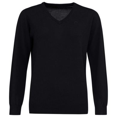 Head Pullover V-Neck (Merino Wool) black Women