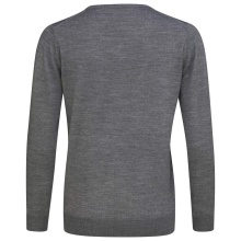 Head Pullover V-Neck (Merino Wool) grey Women