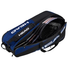 Head Tennis Racketbag Team Racquet Bag L (Racket bag, 2 main compartments) 2024 blue/black 9-pack