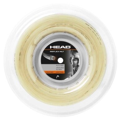 Head Tennis String Reflex MLT (Arm Protection+Touch) natural 200m roll