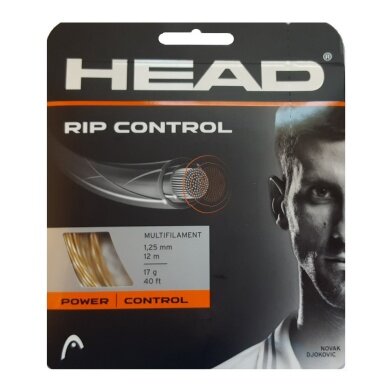 Stringing with Tennis String Head Rip Control Beige