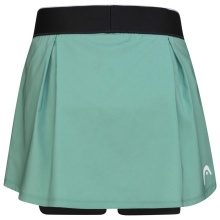 Head Tennis Skort with Inner Shorts Vision Dynamic Green Ladies