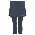 Head Tennis Skirt (Skirt + 3/4 Tights) Club Navy Blue Ladies