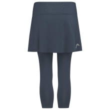 Head Tennis Skirt (Skirt + 3/4 Tights) Club Navy Blue Ladies