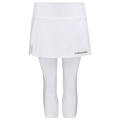 Head Tennis Skirt (Skirt + 3/4 Tights) Club White Ladies