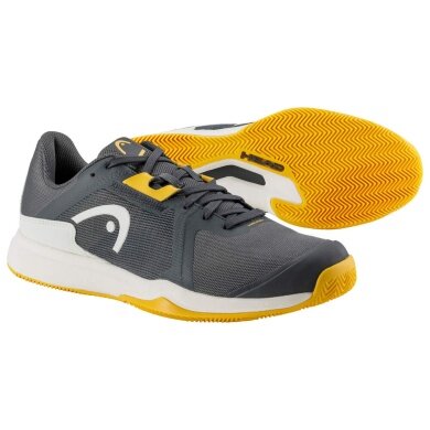 Head Tennis Shoes Sprint Team 3.5 Clay/Sand Court 2024 Grey/Yellow Men