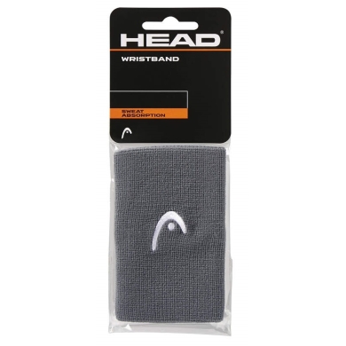 Head Sweatband Wrist Jumbo Logo anthracite - 2 pieces