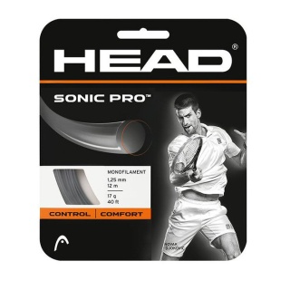 Head Tennis String Sonic Pro (Durability) black 12m Set