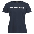 Head Tennis Shirt Club Basic 2023 (Mixed Fabric) Navy Blue Women