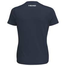 Head Tennis Shirt Club Basic 2023 (Mixed Fabric) Navy Blue Women