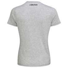 Head Tennis Shirt Club Lara 2023 (Mixed Fabric) Grey Women