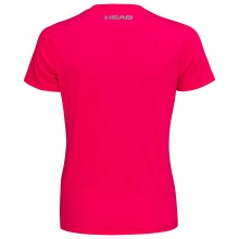 Head Tennis Shirt Club Lara 2023 (Mixed Fabric) Magenta Women