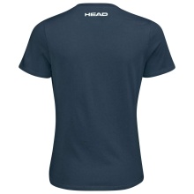 Head Tennis Shirt Club Lara (Mixed Fabric) Navy Blue Women