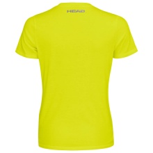 Head Tennis Shirt Club Lara 2023 (Mixed Fabric) Yellow Women