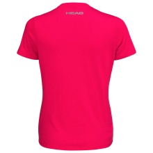 Head Tennis Shirt Club Lucy 2023 (Polyester/Cotton) Magenta Women