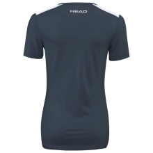 Head Tennis Shirt Club 22 Tech (Moisture Transfer Microfiber Technology) navy blue Ladies