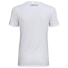 Head Tennis Shirt Club Tech (Moisture Transfer Microfiber Technology) white/white ladies