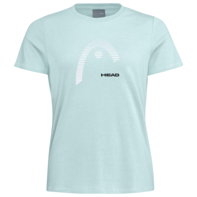 Head Tennis Shirt Club 22 Lara (Cotton Blend) Light Blue Ladies