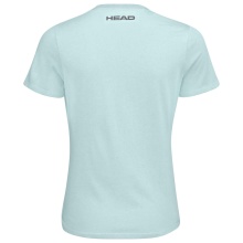 Head Tennis Shirt Club 22 Lara (Cotton Blend) Light Blue Ladies