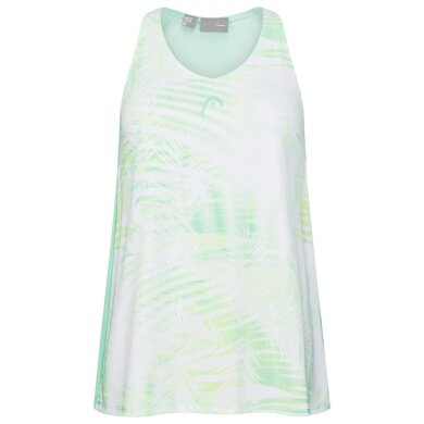 Head Tennis Tank Top Agility (quick-drying, V-neck) pastel green girls