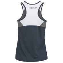 Head Tennis Tank Top Club (Racer Back, modern) navy blue Girls