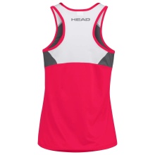 Head Tennis Tank Club 22 Tank Top (Racer Back) Magenta Women