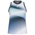 Head Tennis Tank Top Performance 2023 (Moisture Transfer Microfiber Technology) navy blue/white Women