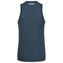 Head Tennis Tank Top Performance 2023 (Moisture Transfer Microfiber Technology) navy blue/white Women