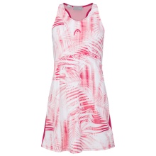 Head Tennis Dress Spirit Dress (separate inner shorts, V-neck) berry pink/white ladies