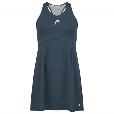 Head Tennis Dress Spirit Dress (separate inner shorts, V-neck) navy blue ladies