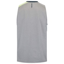 Head Tennis-Padel Tank Top (Mesh Inserts) grey/blue/light green Men