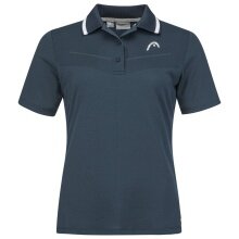 Head Tennis Polo Performance 2023 (Moisture Transfer Microfiber Technology) navy blue Women