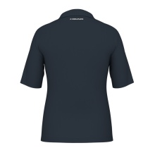 Head Tennis Polo Performance 2024 (Polyester Jacquard, quick-drying) navy blue Women