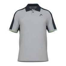 Head Tennis Polo Play Tech (Mesh Inserts) grey/green Men