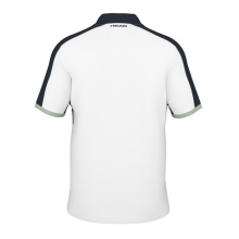 Head Tennis Polo Play Tech (Mesh Inserts) white/green Men