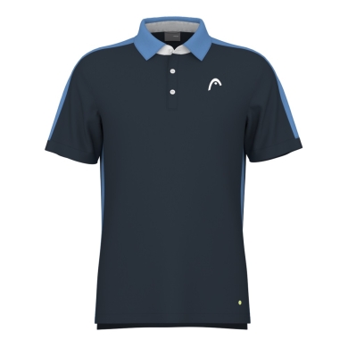 Head Tennis Polo Slice 2024 (Mesh Inserts) navy blue Men