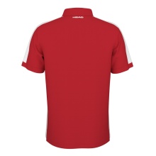 Head Tennis Polo Slice 2024 (Mesh Inserts) red Men