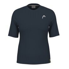 Head Tennis Shirt Performance 2024 (Polyester Jacquard, quick-drying) navy blue Women