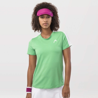 Head Tennis Shirt Tie-Break 2024 (Moisture Transfer Microfiber Technology) Green Women