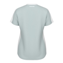 Head Tennis Shirt Tie-Break 2024 (Moisture Transfer Microfiber Technology) light blue Women