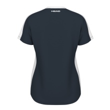 Head Tennis Shirt Tie-Break 2024 (Moisture Transfer Microfiber Technology) navy blue Women