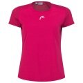 Head Tennis Shirt Tie-Break 2023 (Moisture Transfer Microfiber Technology) berrypink Women