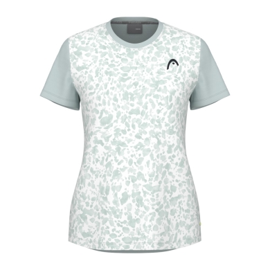 Head Tennis Shirt Tie-Break II 2024 (breathable, quick-drying) light blue/white Women