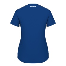 Head Tennis Shirt Tie-Break II 2024 (breathable, quick-drying) royal blue/white Women