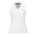 Head Tennis Tank Top Performance 2024 (Polyester Jacquard, V-neck) white Women