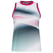 Head Tennis Tank Top Performance 2023 (Moisture Transfer Microfiber Technology) white/purple Women