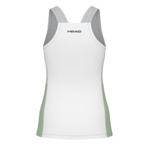 Head Tennis Tank Top Play Tech - green/grey/white Women