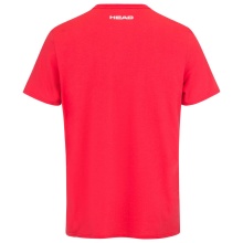 Head Tennis T-shirt MC 2023 red Men