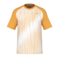 Head Tennis T-shirt Performance 2024 (Polyester Jacquard, quick-drying) yellow/white Men