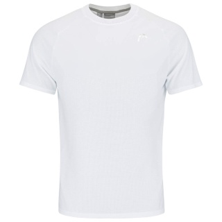 Head Tennis T-Shirt Performance (Moisture Transfer Microfiber Technology) white/white Men's